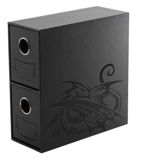 Fortress Card Drawers Vertical 2 - Black