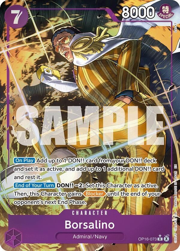 Borsalino (Alternate Art) (OP16-073) (OP16)