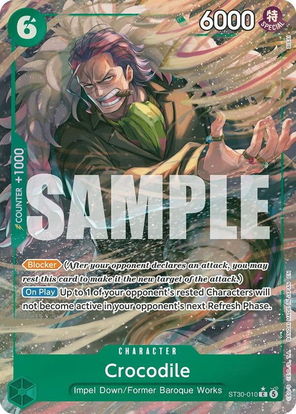 Crocodile (Full Art) (ST30-010) (ST-30)