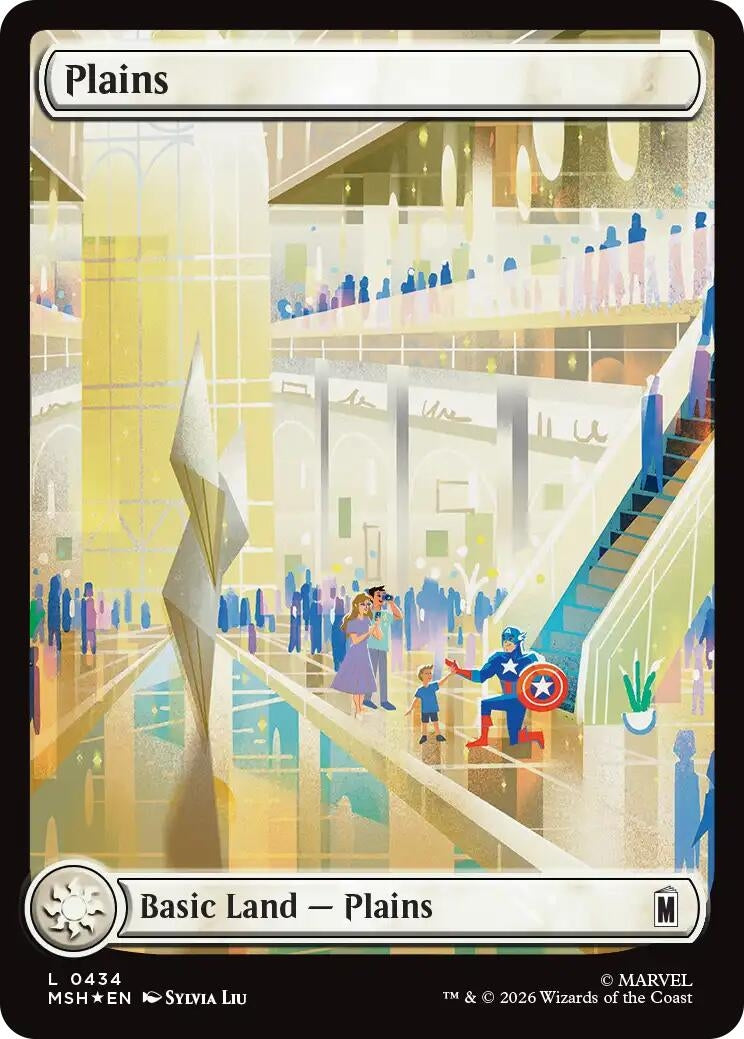 Image for Plains (0434) (Surge Foil) (434) (MSH) - Magic: The Gathering