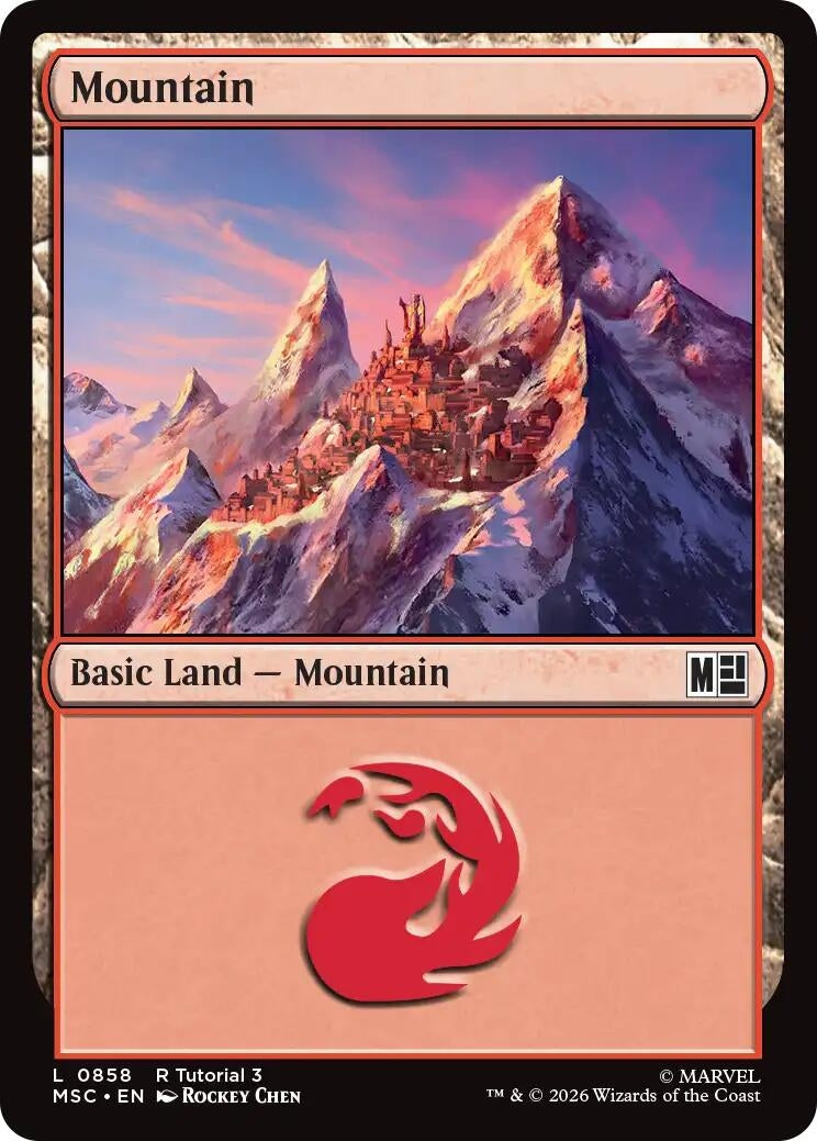 Image for Mountain (0858) (858) (MSC) - Magic: The Gathering