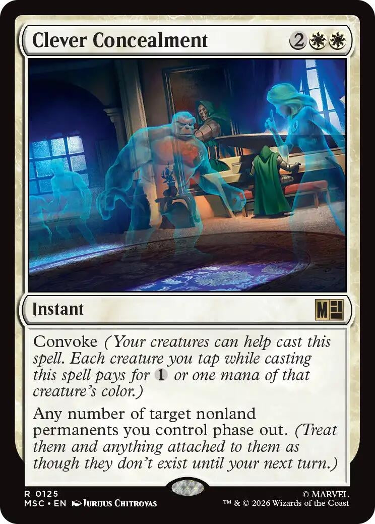 Image for Clever Concealment (125) (MSC) - Magic: The Gathering