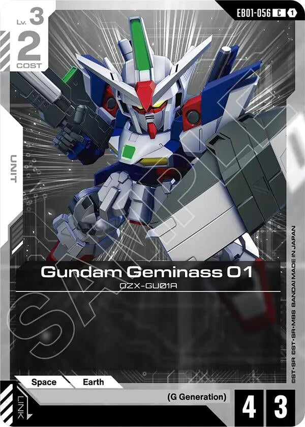 Image for Gundam Geminass 01 (EB01-056) (EB01) - Gundam Card Game