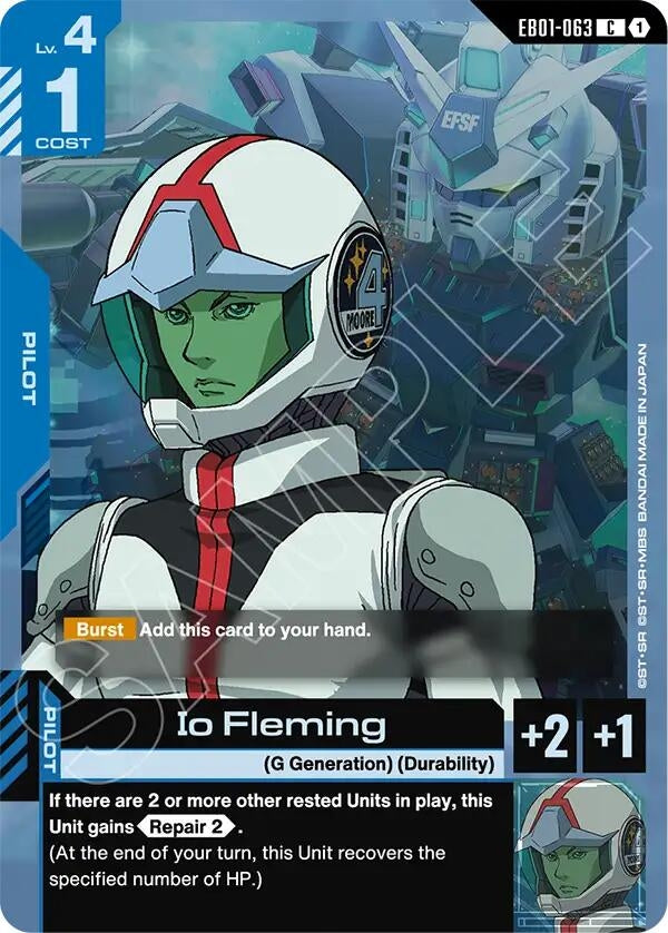 Image for Io Fleming (EB01-063) (EB01) - Gundam Card Game