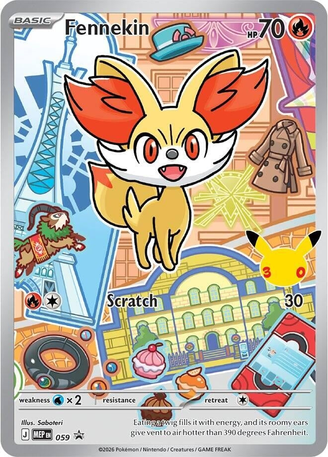 Image for Fennekin - 059 (059) (MEP) - Pokemon