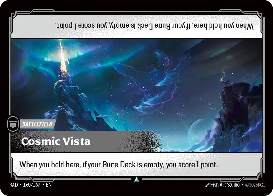 Image for Cosmic Vista (160/167) (RAD) - Riftbound: League of Legends Trading Card Game