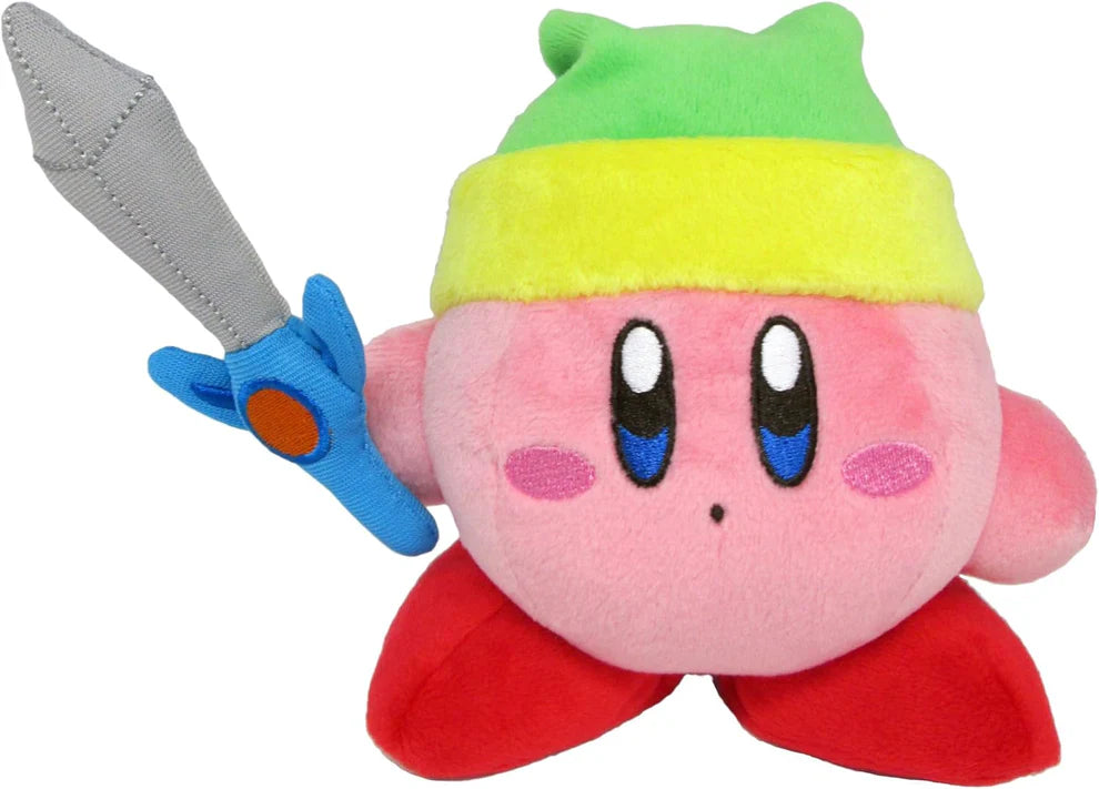 Little Buddy Kirby Sword 5" Plush