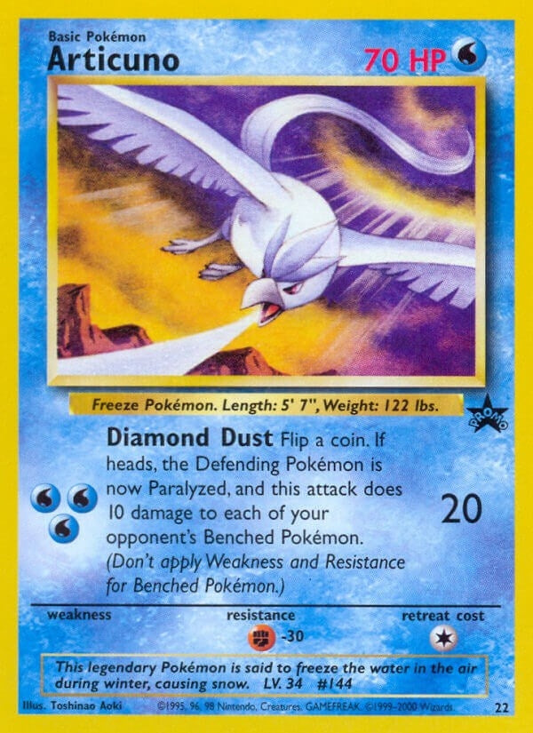 Image for Articuno (22) (22/53) (PR) - Pokemon