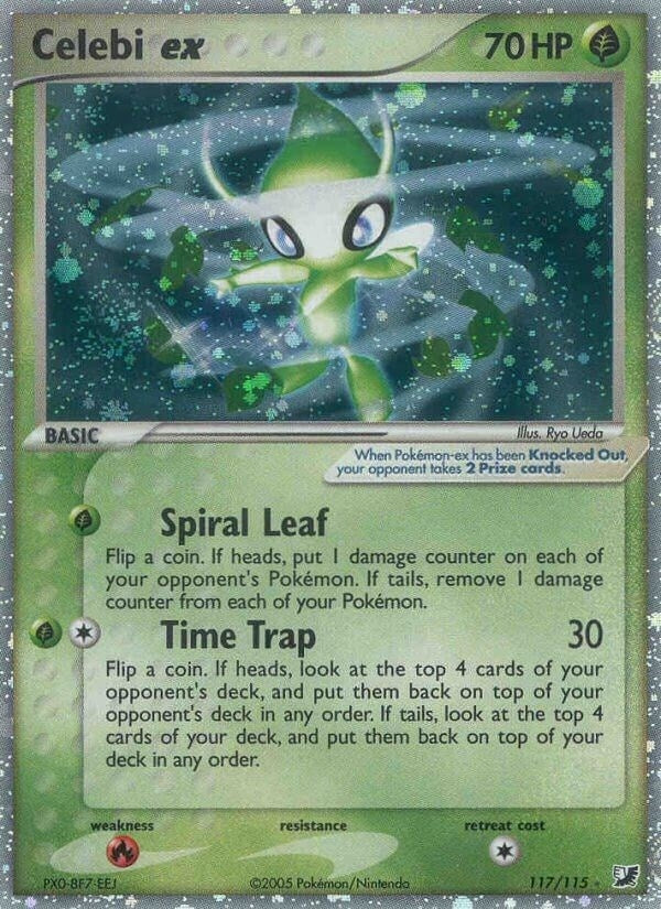 Image for Celebi ex (117/115) (UF) - Pokemon