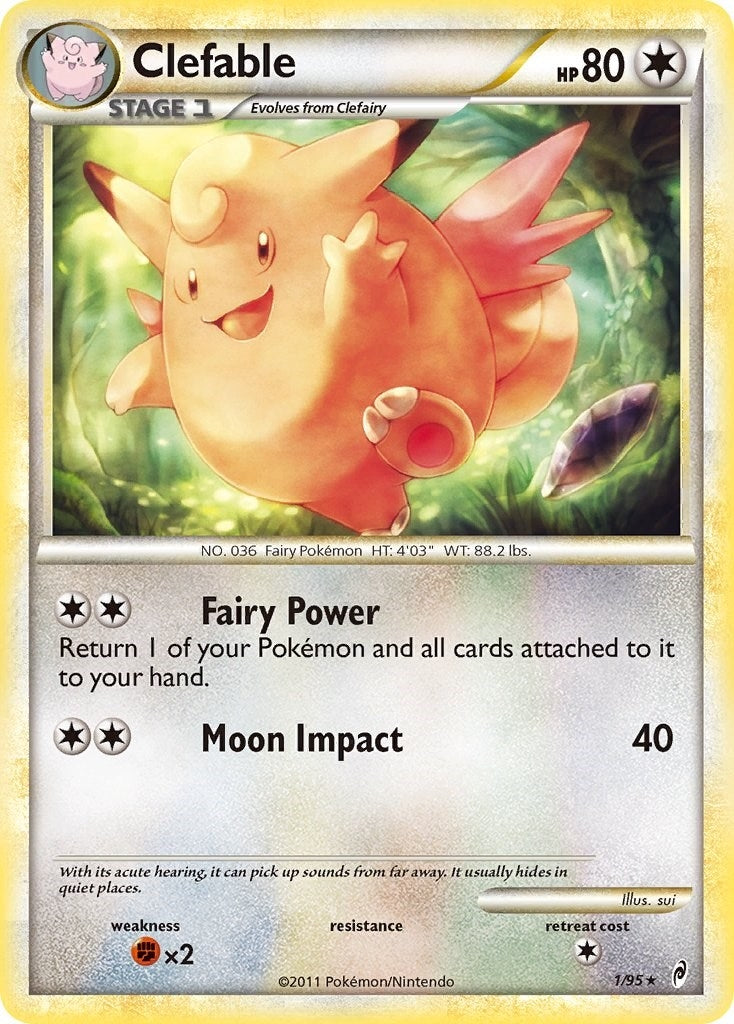 Image for Clefable (1/95) (CL) - Pokemon