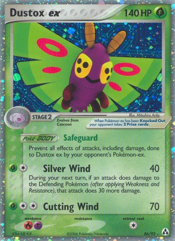 Image for Dustox ex (86/92) (LM) - Pokemon