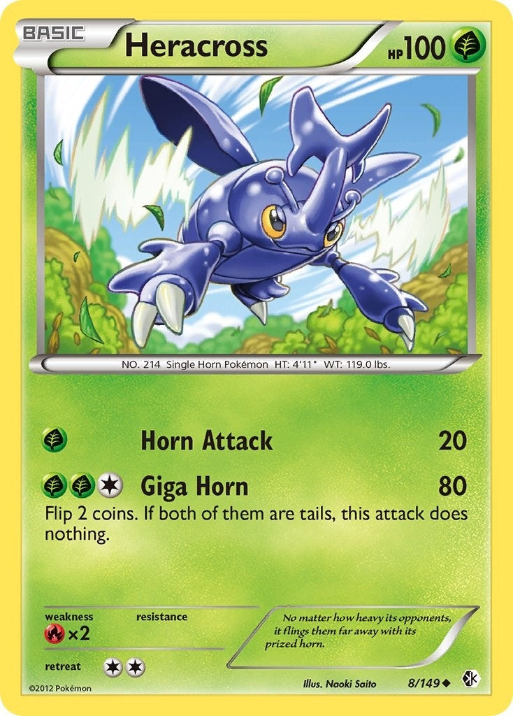 Image for Heracross (8/149) (BCR) - Pokemon