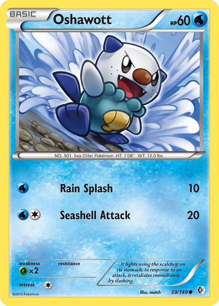 Image for Oshawott (39/149) (BCR) - Pokemon