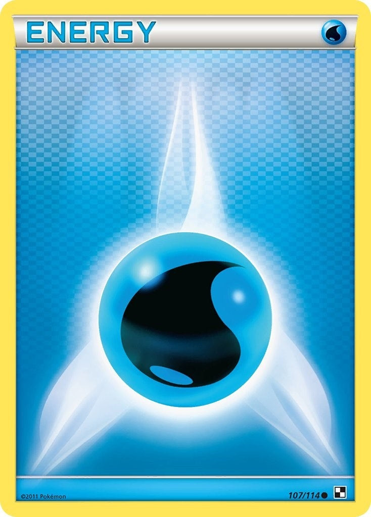 Image for Water Energy (107/114) (BLW) - Pokemon
