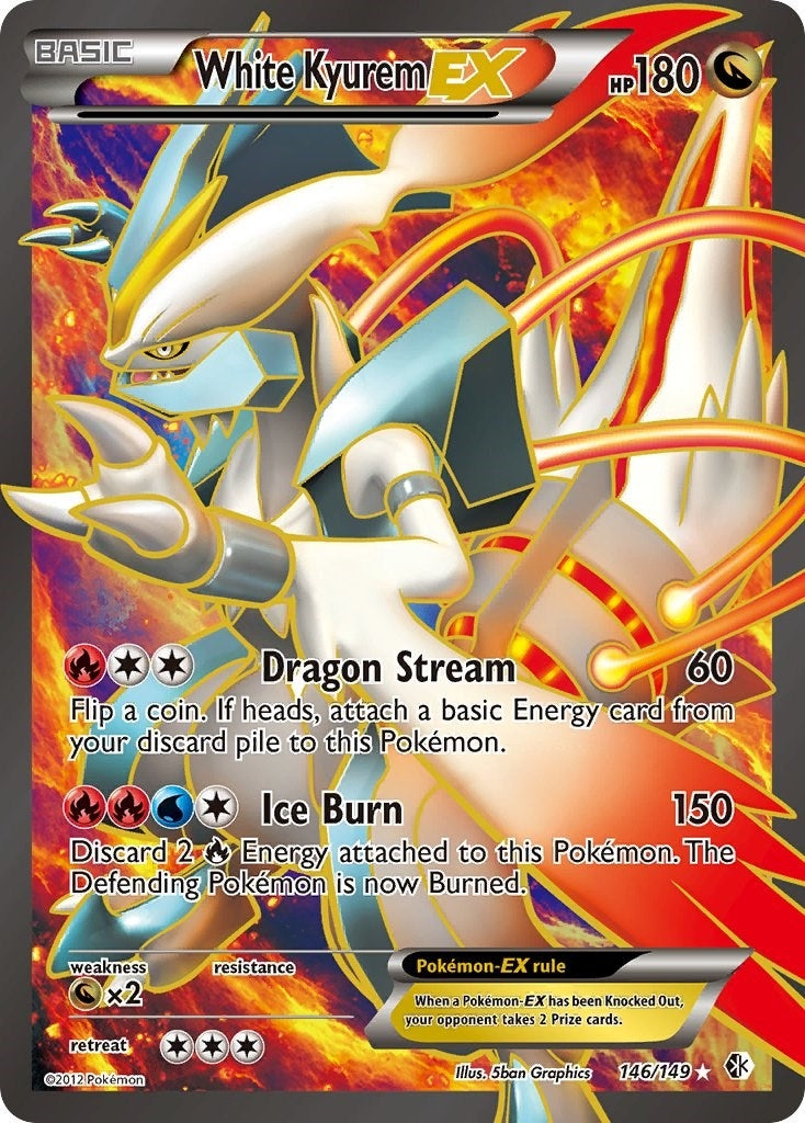 Image for White Kyurem EX (146 Full Art) (146/149) (BCR) - Pokemon