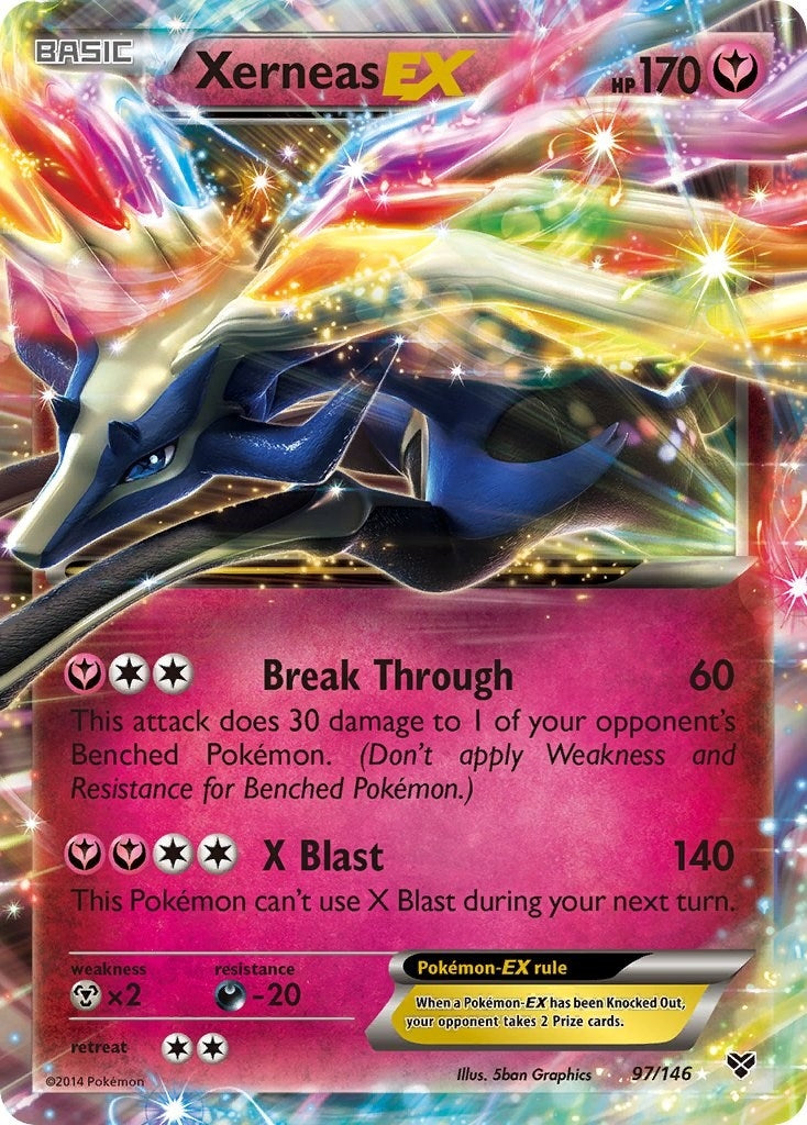 Image for Xerneas EX (97/146) (XY) - Pokemon