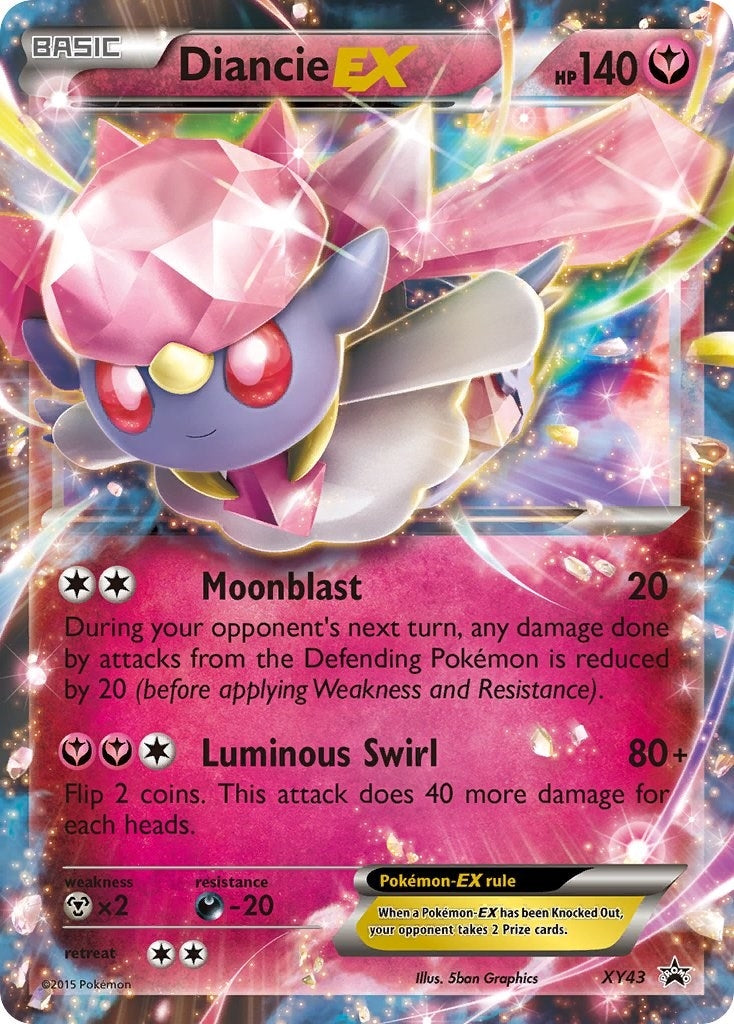 Image for Diancie EX - XY43 (XY43) (PR) - Pokemon
