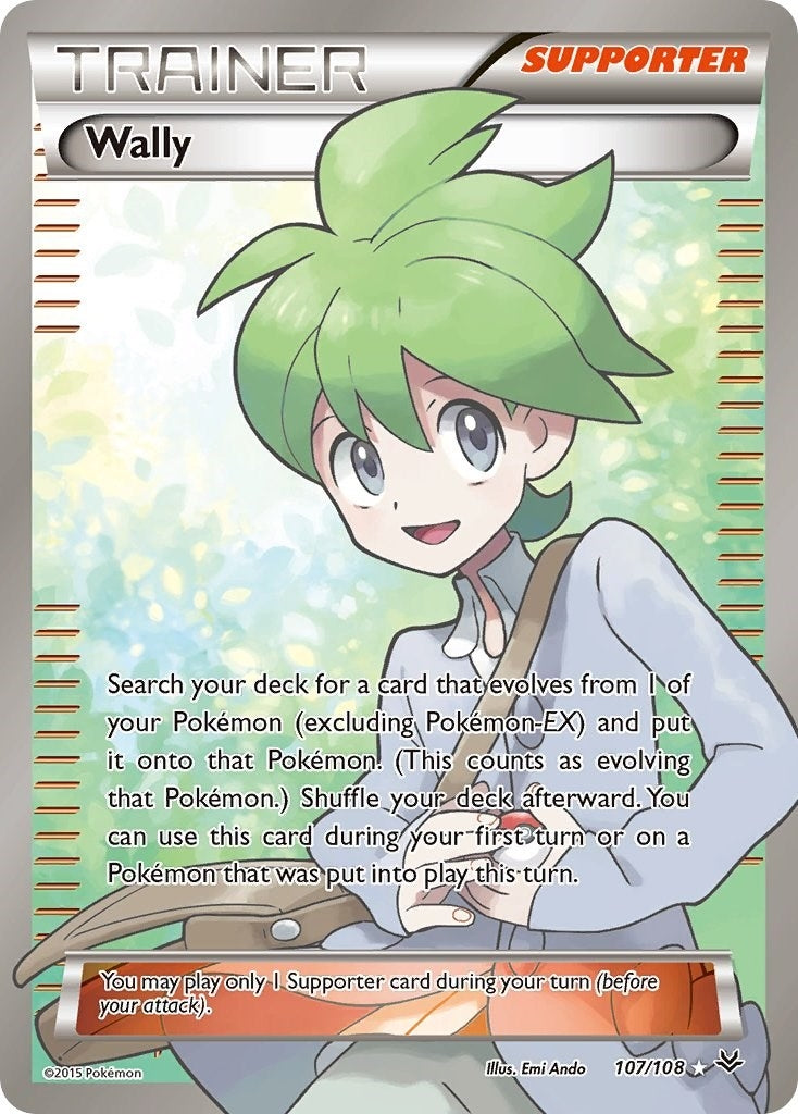 Image for Wally (107 Full Art) (107/108) (ROS) - Pokemon