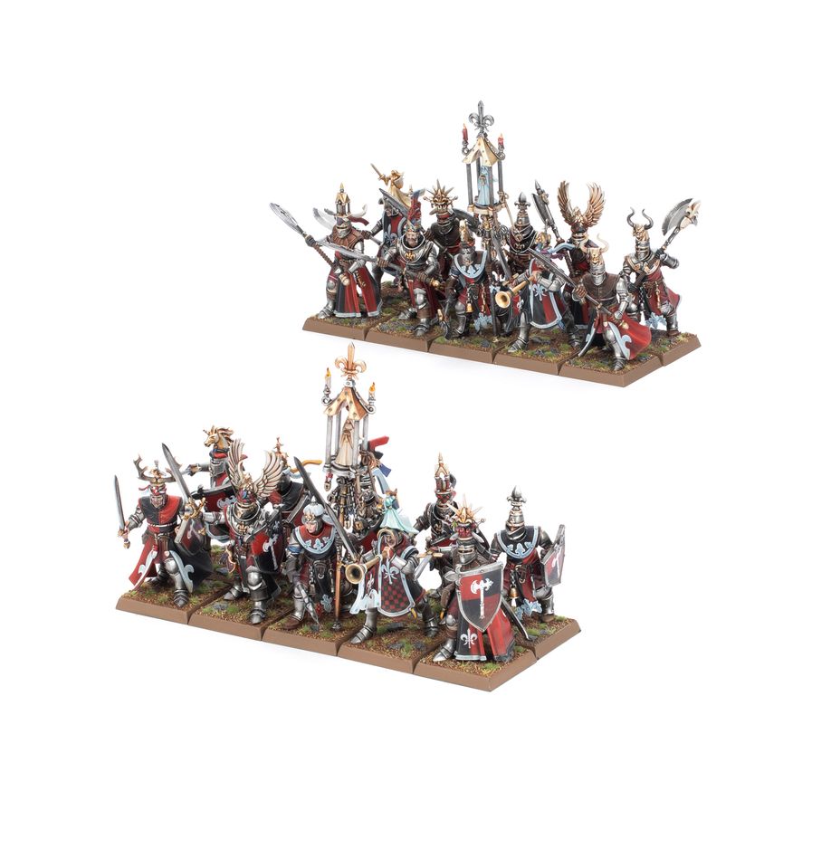 Warhamer - Old Worlds - Knights of Bretonnia: Knights of the Realm on Foot