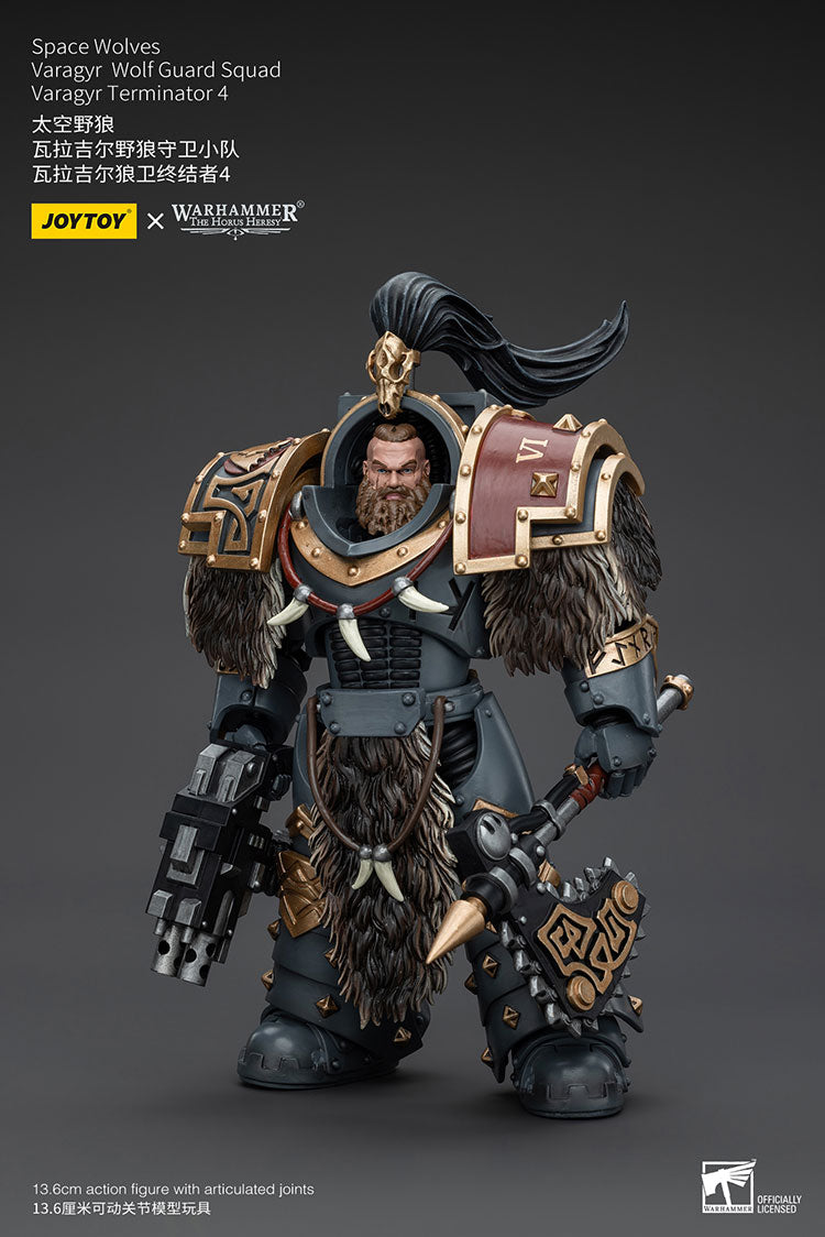 JoyToy - Warhammer 40000 - Space Wolves Varagyr Wolf Guard Squad Varagyr Terminator 4