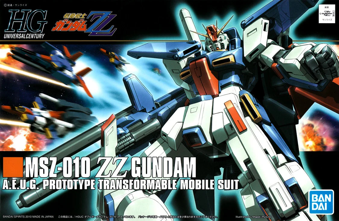Gunpla - HGUC 1/144 ZZ GUNDAM