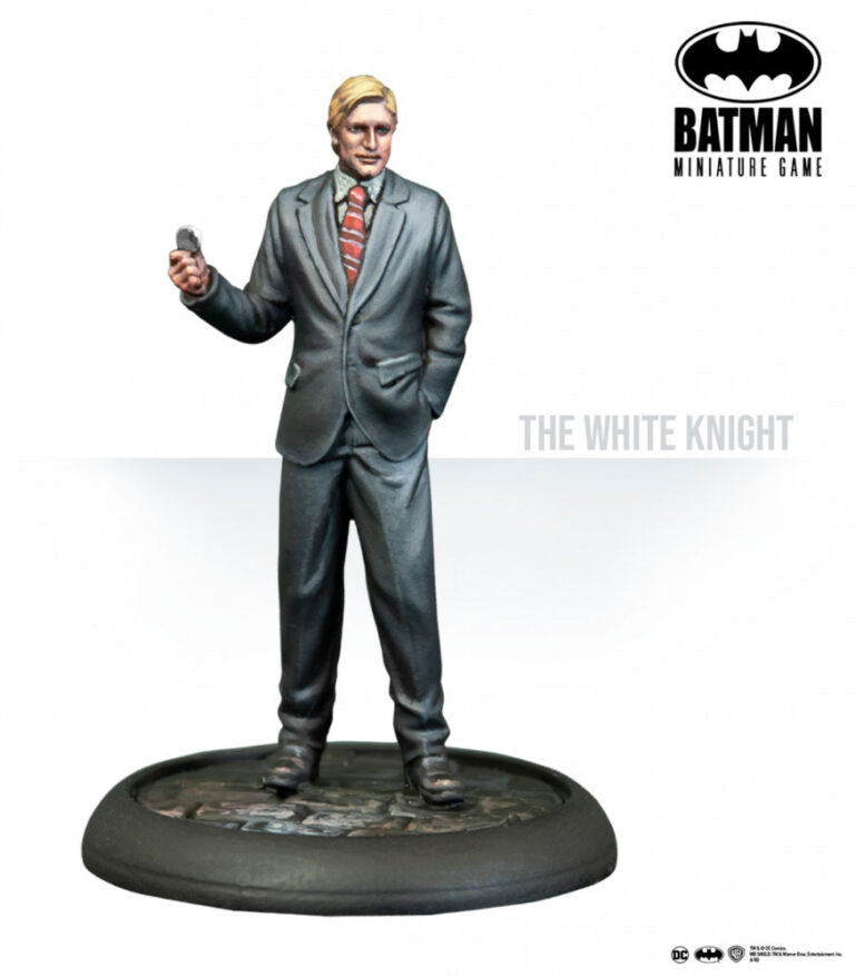 Batman Miniature Game - The White Knight / Two-Face