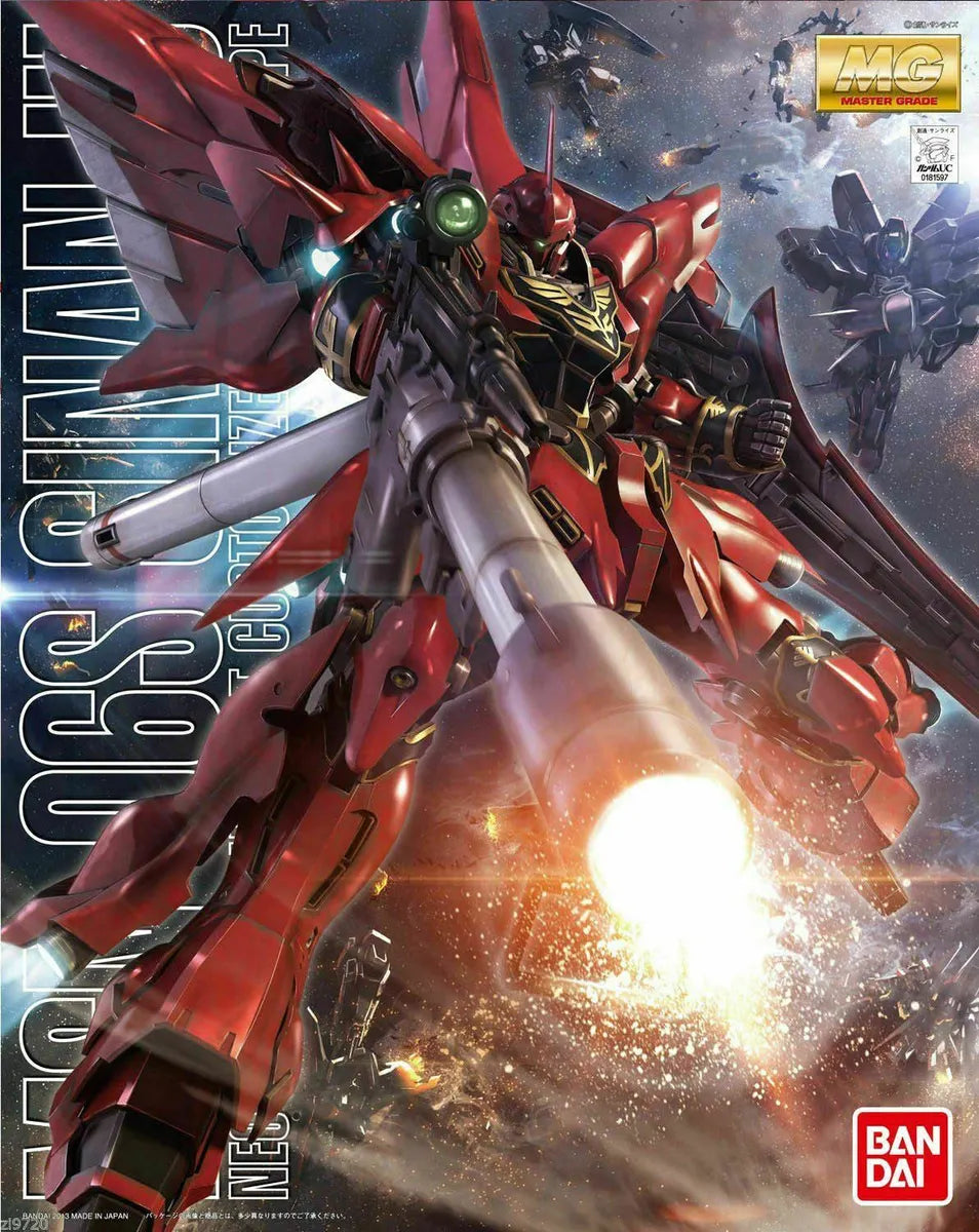 Gunpla - MG 1/100 SINANJU (ANIME COLOR VER)