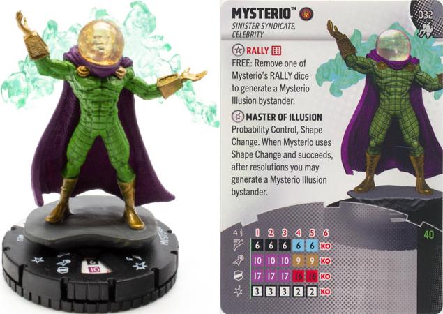 Heroclix - Spider-man Beyond Amazing - Mysterio #032