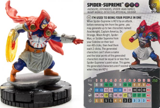 Heroclix - Spider-man Beyond Amazing - Spider-Supreme #055 Super Rare