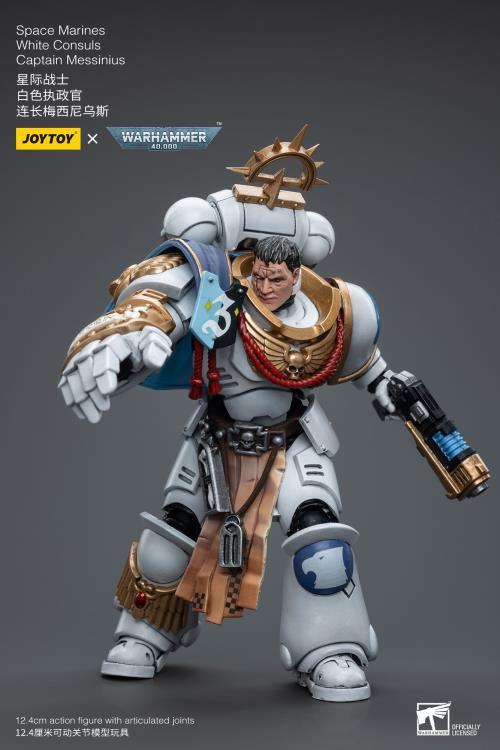 JoyToy - Warhammer 40000 - Space Marines White Consuls: Captain Messinius