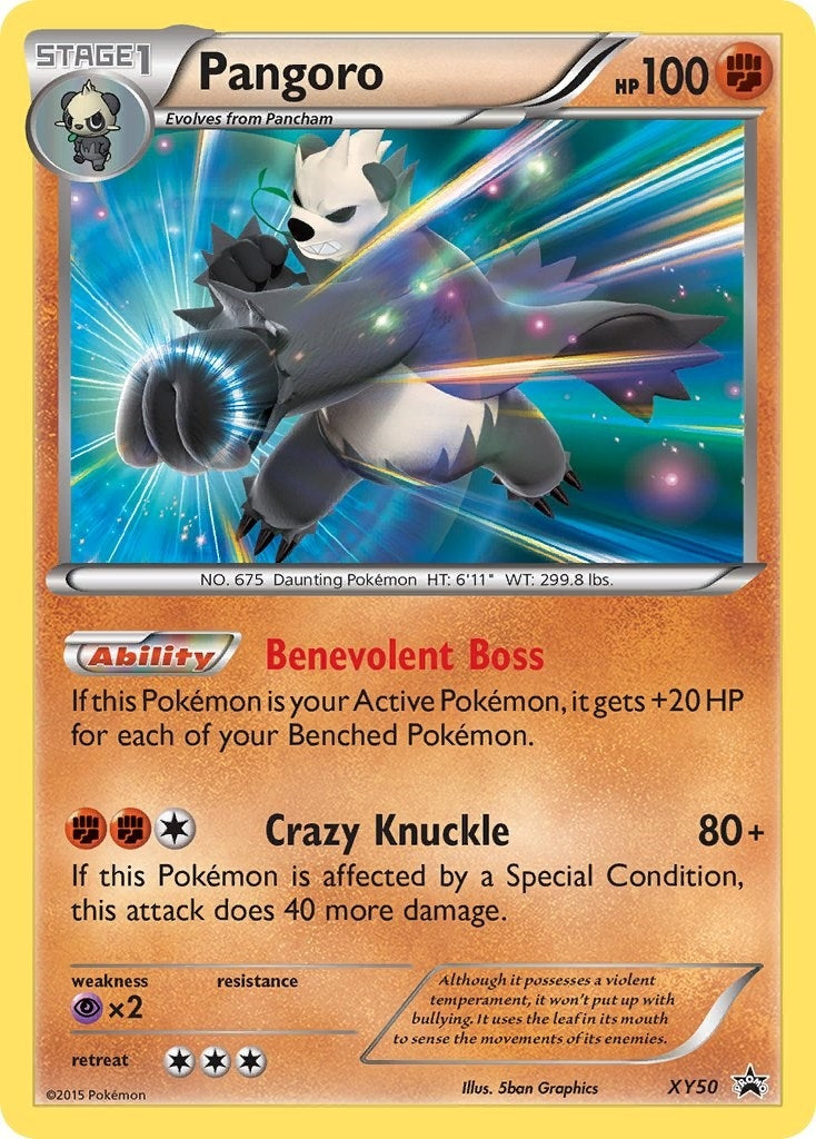Image for Pangoro - XY50 (XY50) (PR) - Pokemon