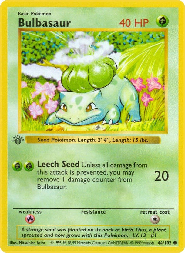 Image for Bulbasaur (044/102) (BSS) - Pokemon