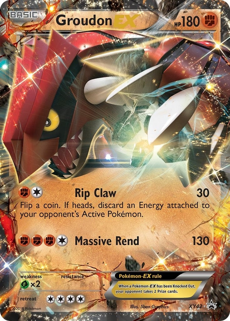 Image for Groudon EX (XY42) (PR) - Pokemon