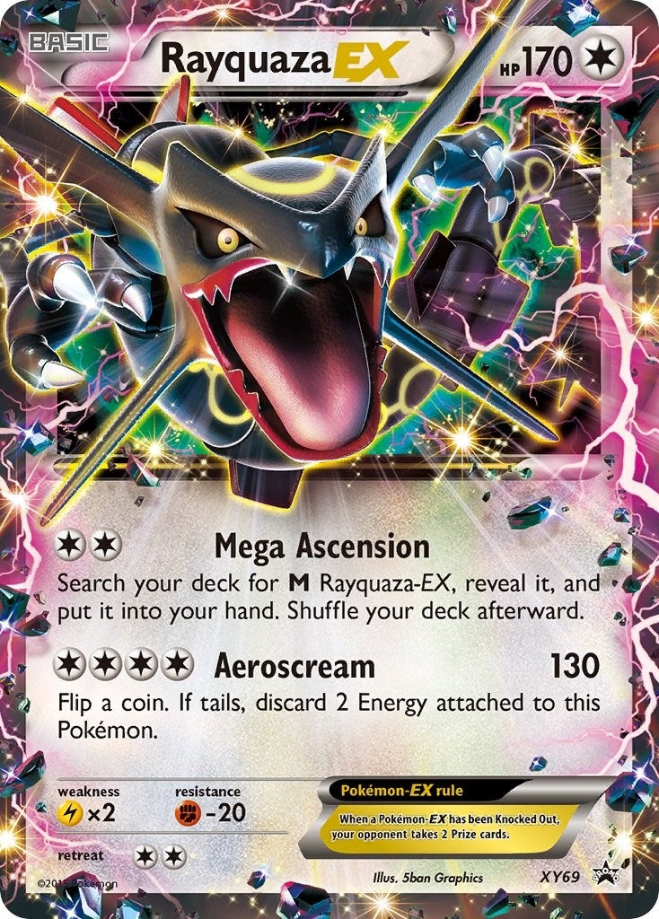 Image for Rayquaza EX (Shiny) (XY69) (PR) - Pokemon