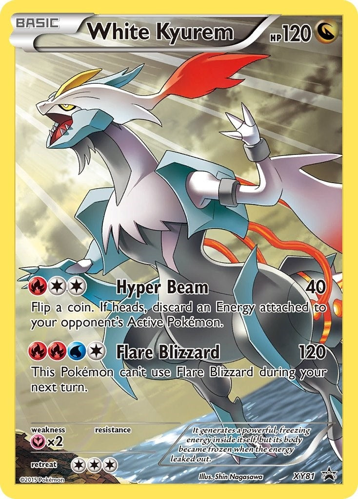 Image for White Kyurem (Full Art Promo) (XY81) (PR) - Pokemon