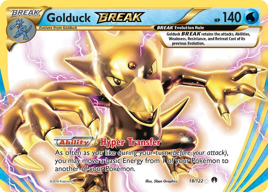Image for Golduck BREAK (18/122) (BKP) - Pokemon