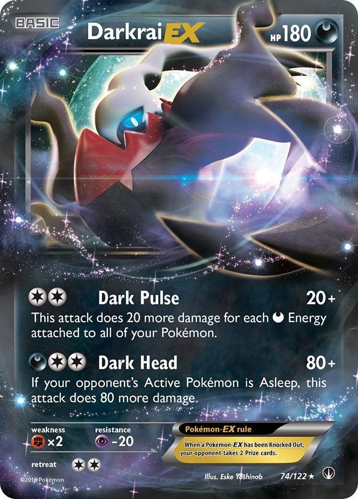 Image for Darkrai EX (74/122) (BKP) - Pokemon
