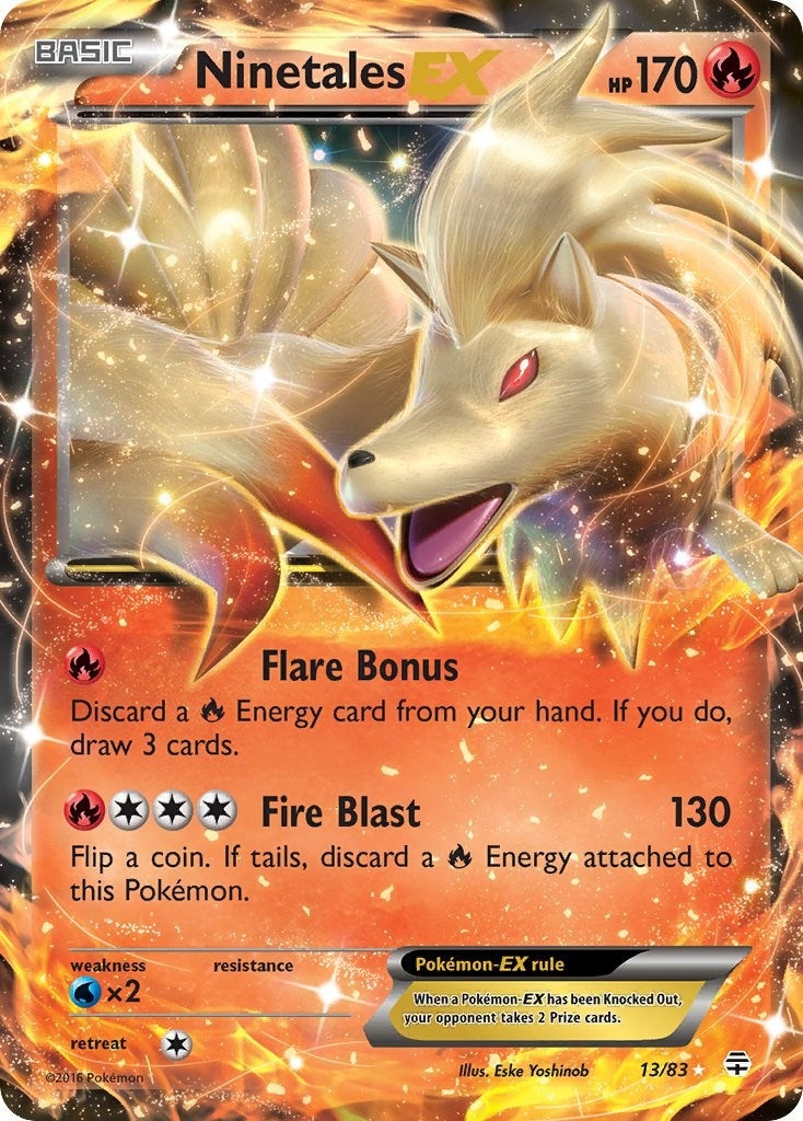 Ninetales EX (13/83) (Generations) (GEN)