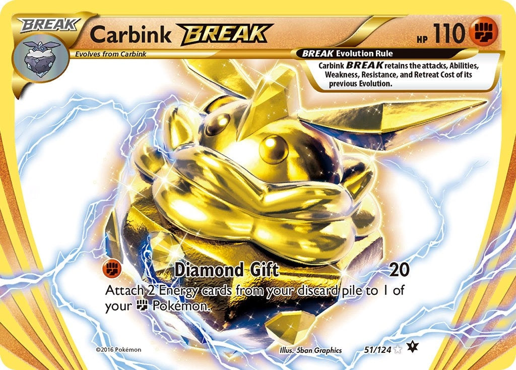 Image for Carbink BREAK (51/124) (FCO) - Pokemon