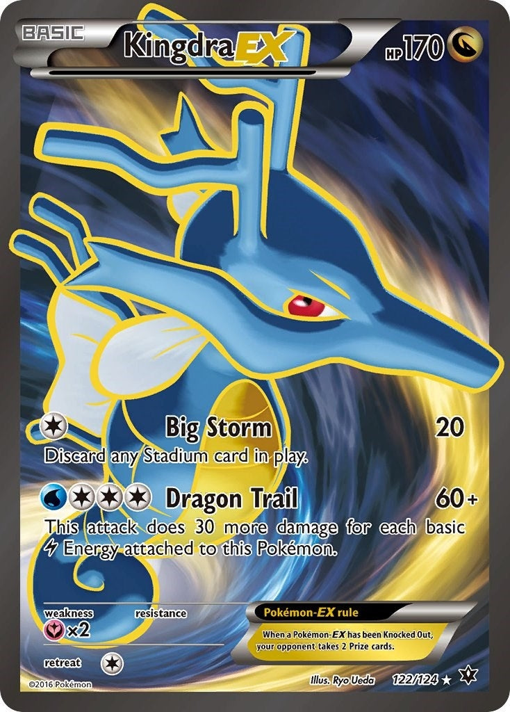 Image for Kingdra EX (Full Art) (122/124) (FCO) - Pokemon