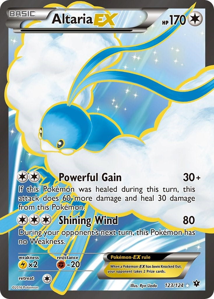 Image for Altaria EX (Full Art) (123/124) (FCO) - Pokemon