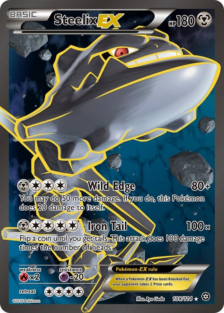 Image for Steelix EX (Full Art) (108/114) (STS) - Pokemon