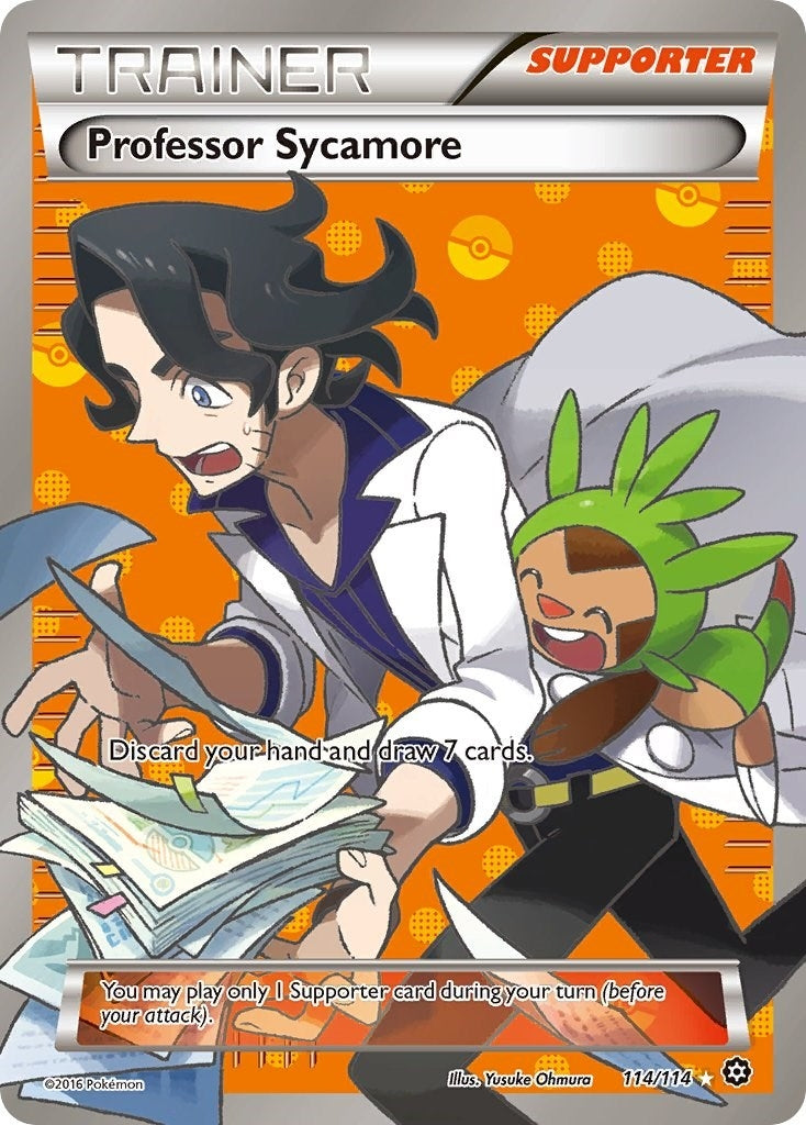 Image for Professor Sycamore (114/114) (STS) - Pokemon