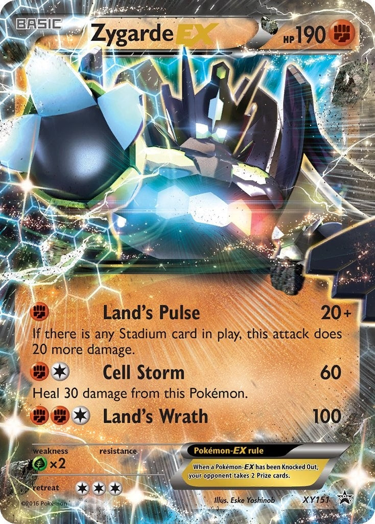 Image for Zygarde EX (Shiny) (XY151) (PR) - Pokemon