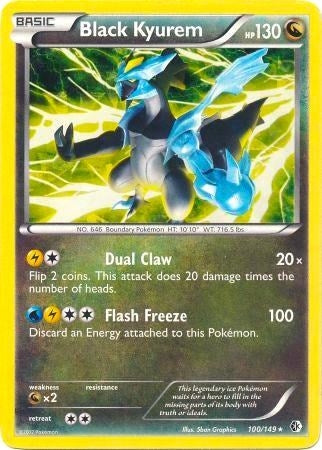 Image for Black Kyurem - 100/149 (BW Boundaries Crossed) (100/149) (PR) - Pokemon
