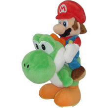 Mario Riding Yoshi 8" Plush [Little Buddy]
