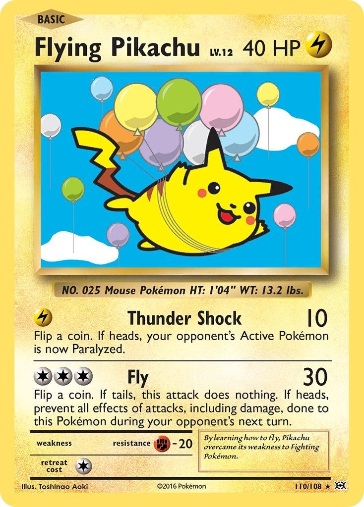 Image for Flying Pikachu (110/108) (EVO) - Pokemon