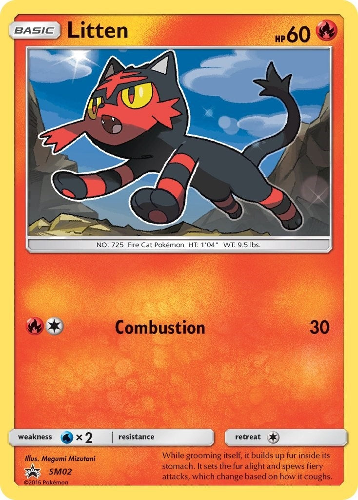 Image for Litten - SM02 (SM02) (SMP) - Pokemon