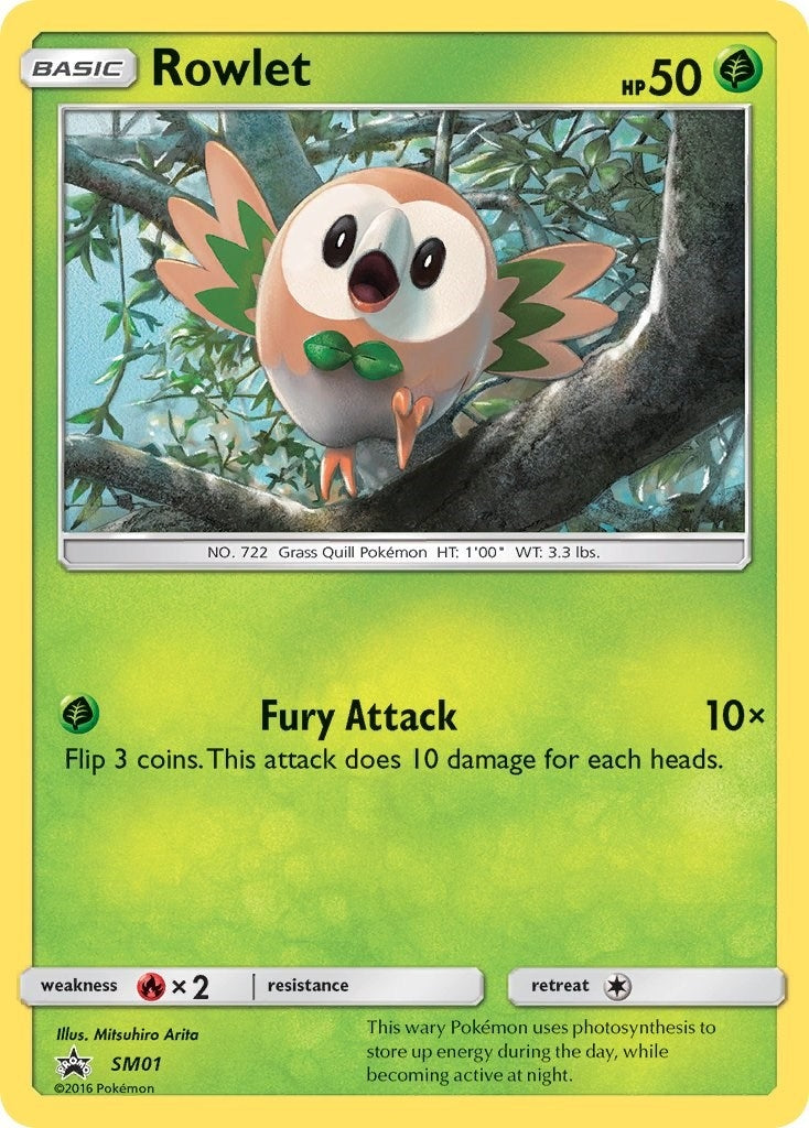 Image for Rowlet - SM01 (SM01) (SMP) - Pokemon