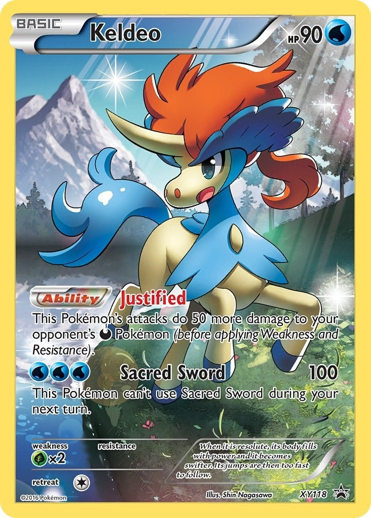 Image for Keldeo - XY118 (XY118) (PR) - Pokemon